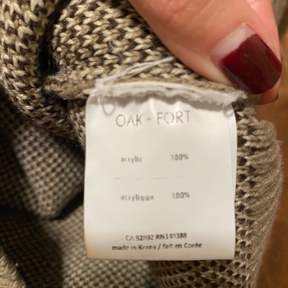 Oak and Fort Argyle Plaid Sweater Vest - Picture 4 of 4